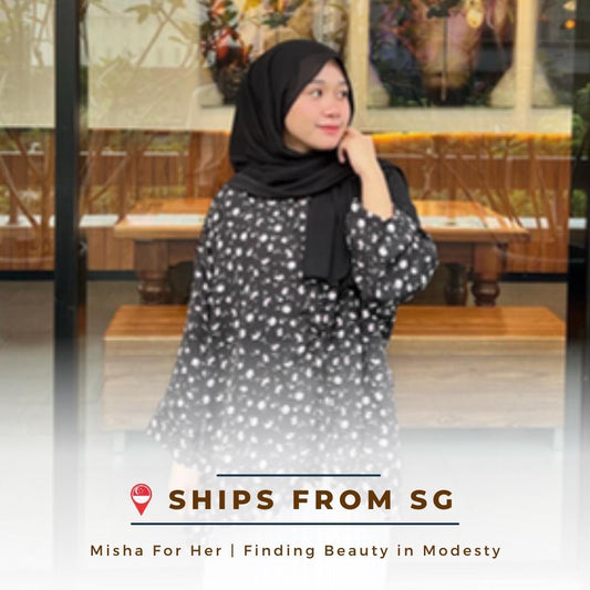 MISHA FOR HER | BLOSSOM OPAH SCALLOP TOP | IRONLESS COOLING MATERIAL